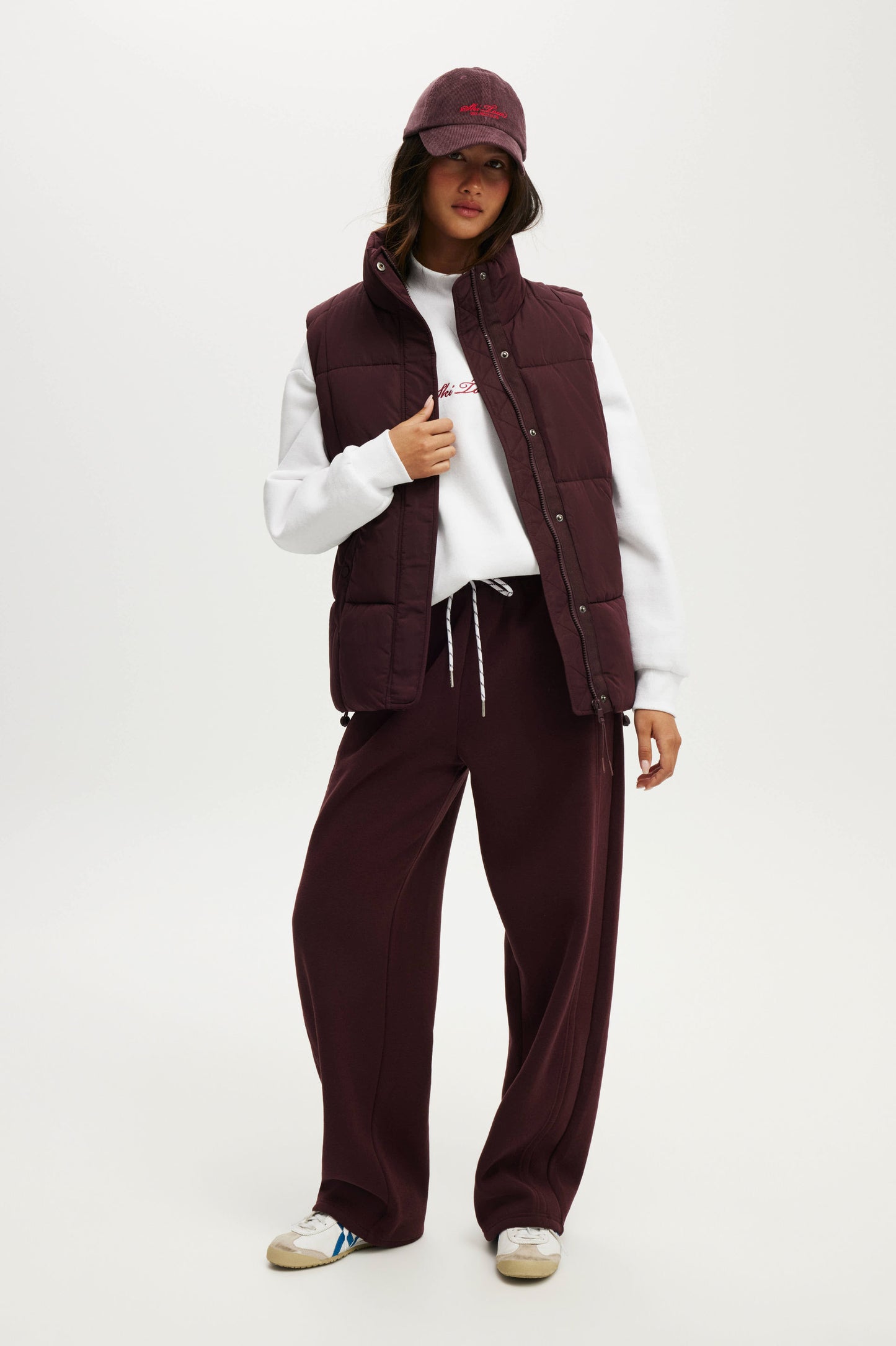 The Mother Puffer Quilted Vest