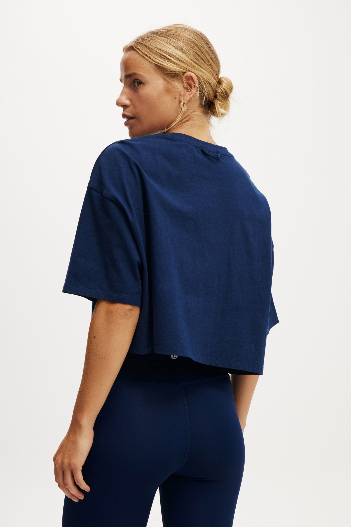 Active Cropped Graphic Tee