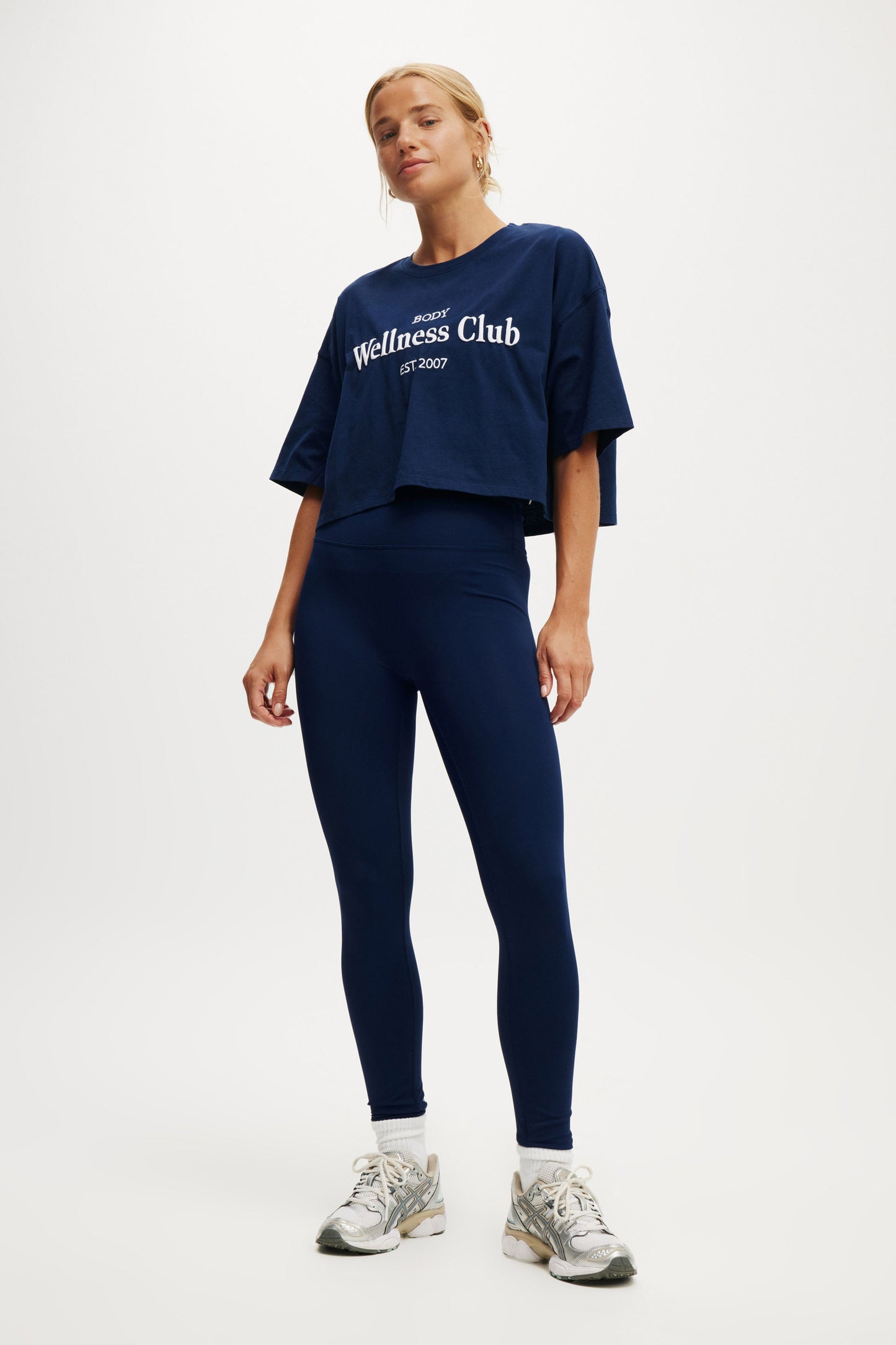 Active Cropped Graphic Tee