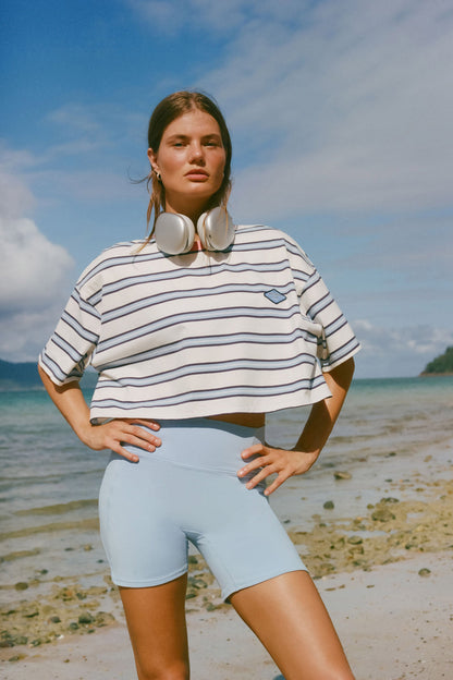 Active Cropped Graphic Tee