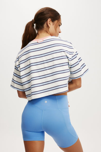 Active Cropped Graphic Tee