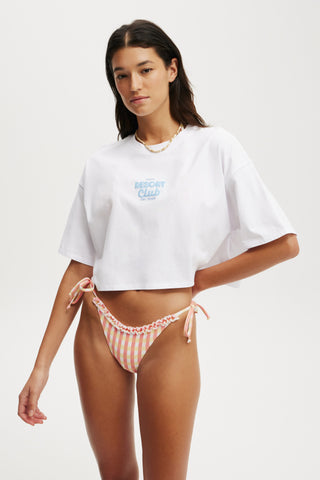 Active Cropped Graphic Tee