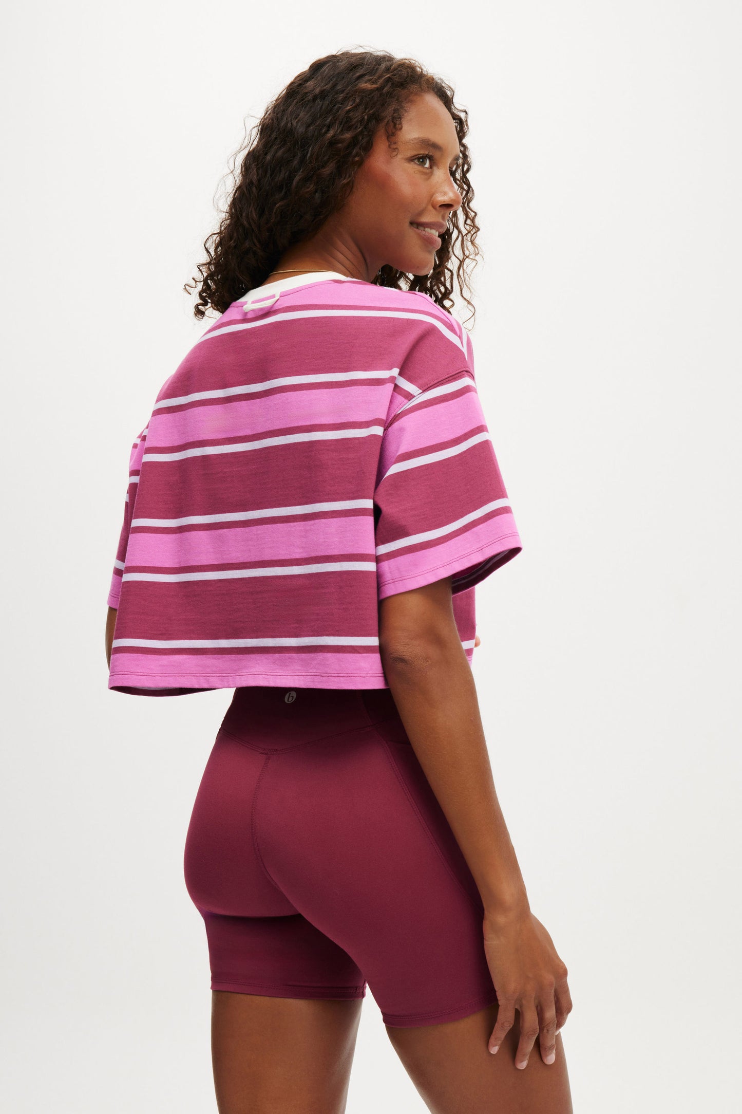 Active Cropped Graphic Tee