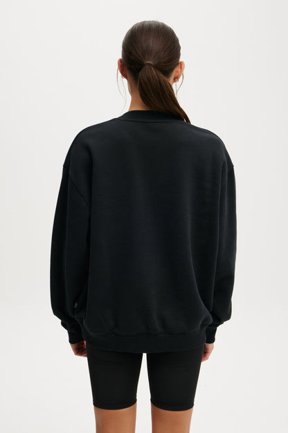 Plush Crew Sweatshirt