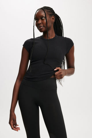 Active Curved Hem Baby Tee