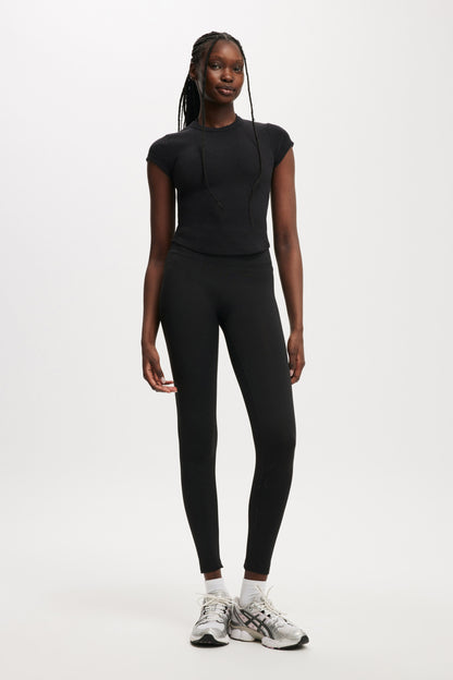 Active Curved Hem Baby Tee