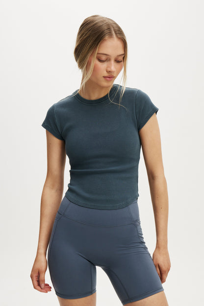 Active Curved Hem Baby Tee