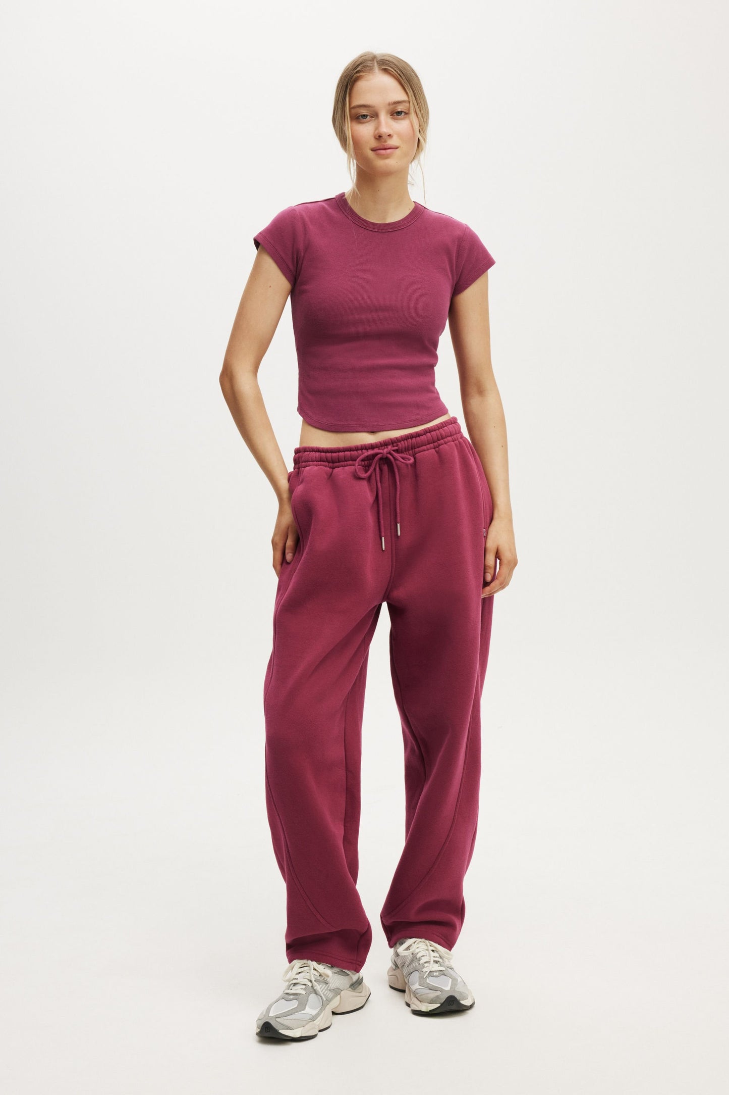 Active Curved Hem Baby Tee