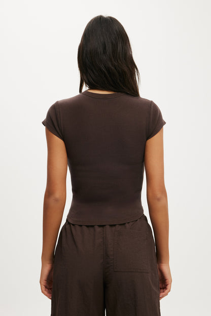 Active Curved Hem Baby Tee