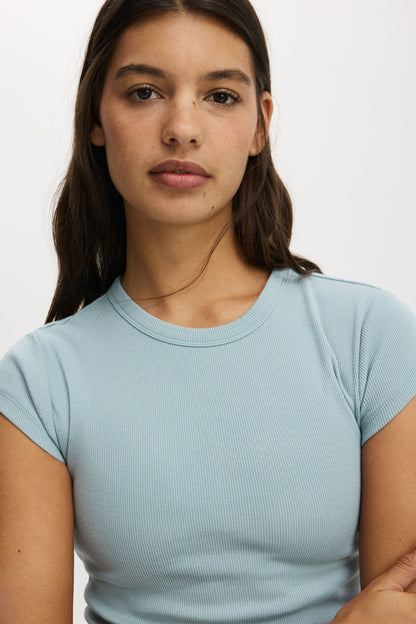 Active Curved Hem Baby Tee