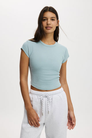 Active Curved Hem Baby Tee