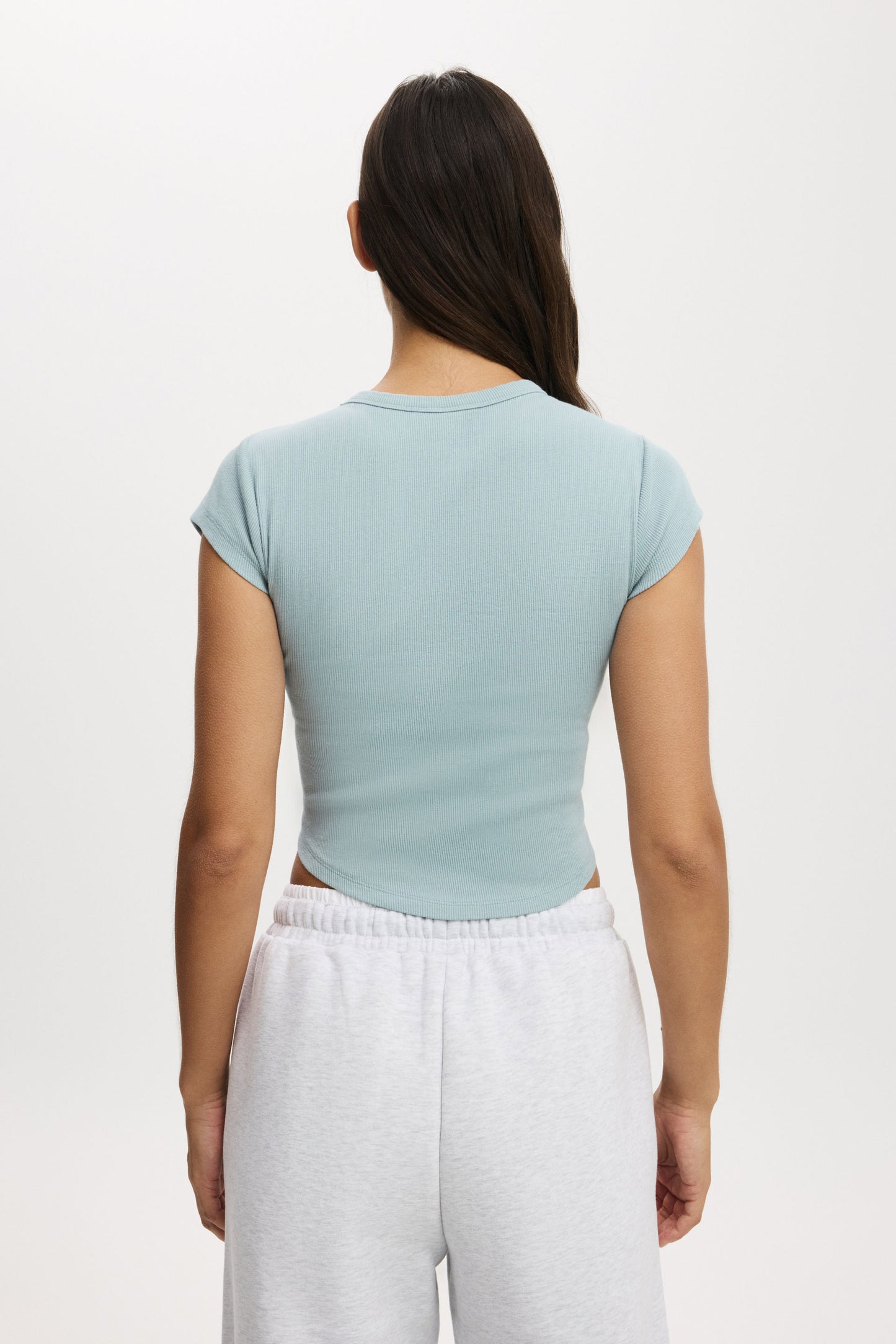 Active Curved Hem Baby Tee