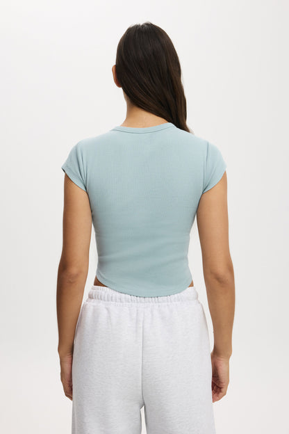 Active Curved Hem Baby Tee