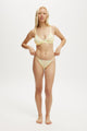 Margot Embroidered Mesh Tanga G String Brief