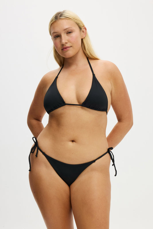 String Triangle Bikini Top