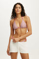 String Triangle Bikini Top