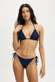 String Triangle Bikini Top
