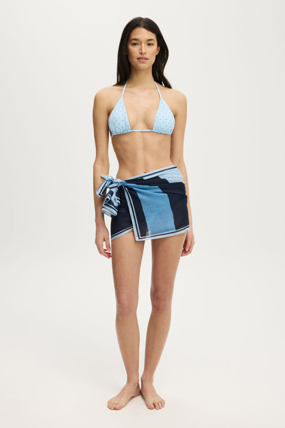 String Triangle Bikini Top