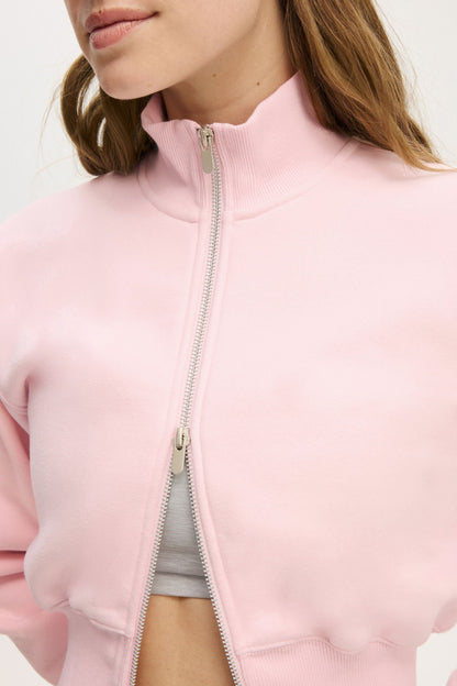 Plush Fitted Zip Through