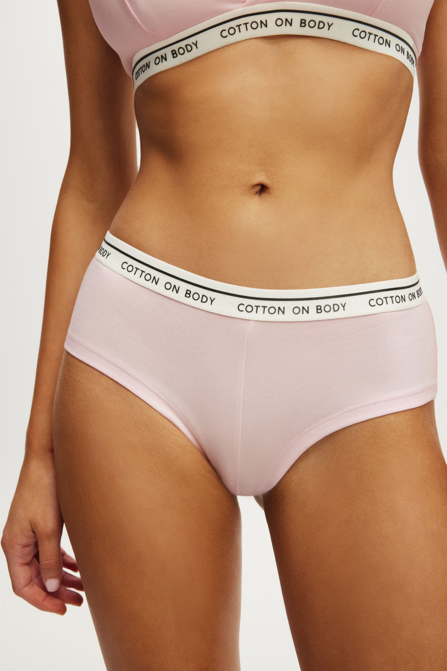 Branded Cotton Cheeky Boyshort
