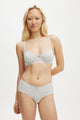 Sophie Cotton Pointelle Underwire Bra
