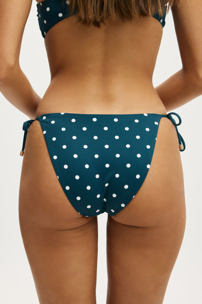 String Tie Side Cheeky Bikini Bottom