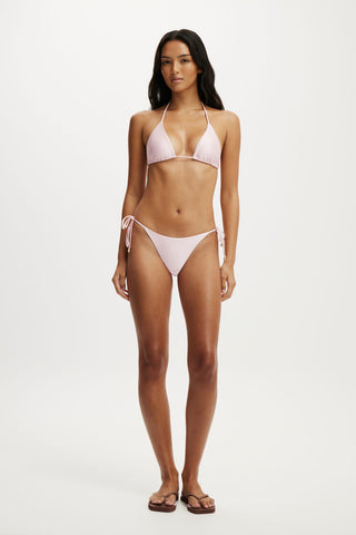 String Tie Side Cheeky Bikini Bottom