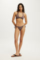 String Tie Side Cheeky Bikini Bottom