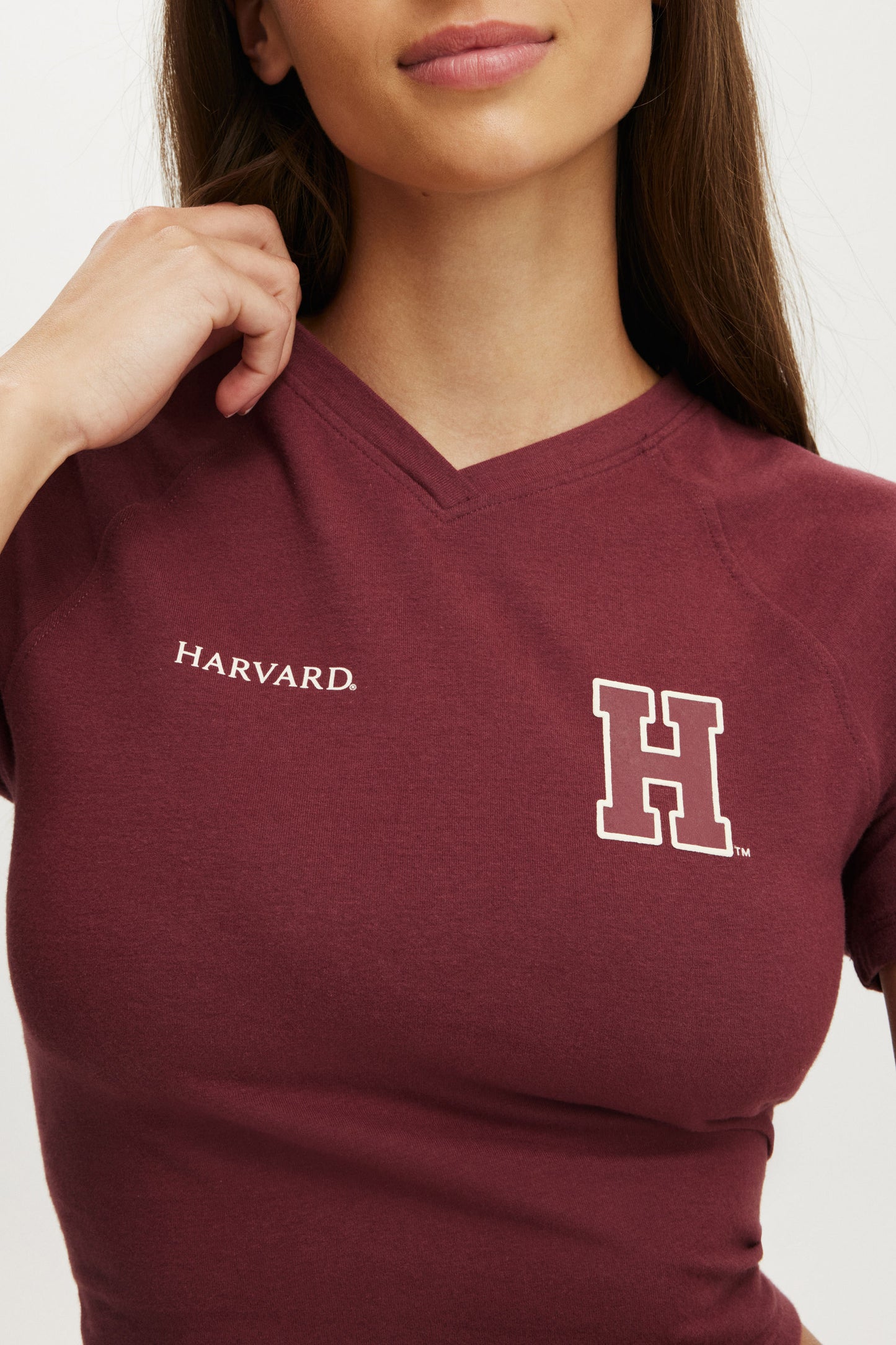 Harvard Soft V Neck Sleep Tee