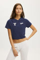 Yale Soft V Neck Sleep Tee