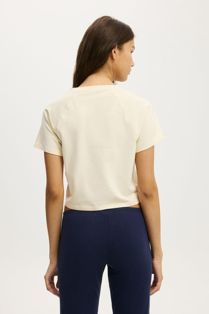 Dreamy Soft V Neck Baby Tee