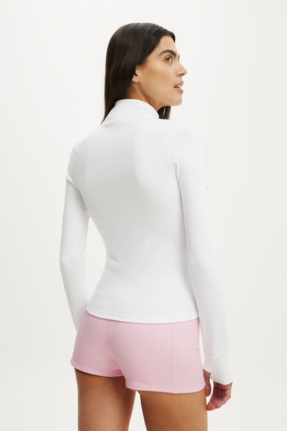 Ultra Soft Zip Through Jacket