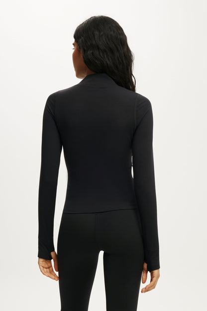 Ultra Soft Zip Through Jacket