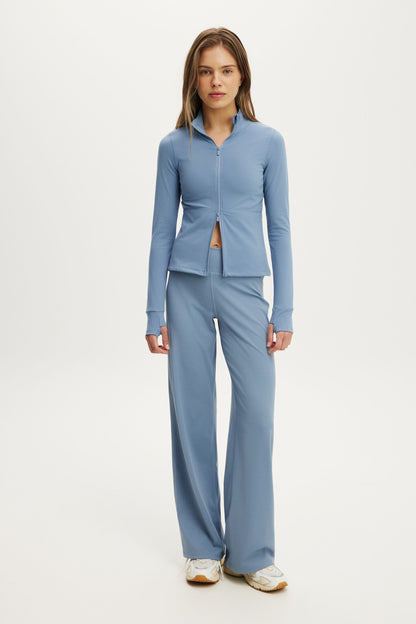 Ultra Soft Zip Through Jacket