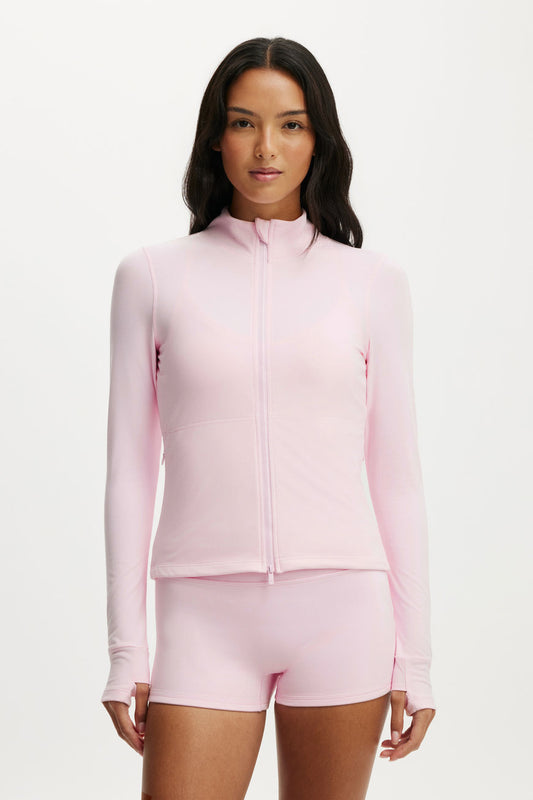 Ultra Soft Zip Through Jacket