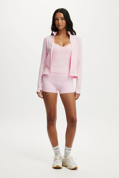 Ultra Soft Zip Through Jacket