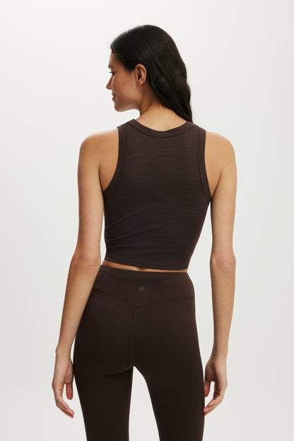 Active Rib Curved Hem Tank