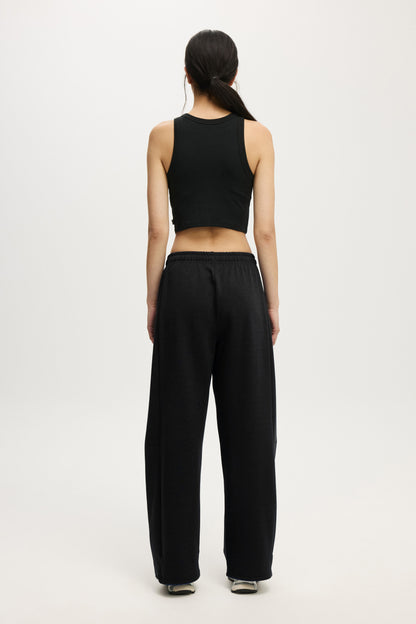 Summer Fleece Adjustable Hem Sweatpant