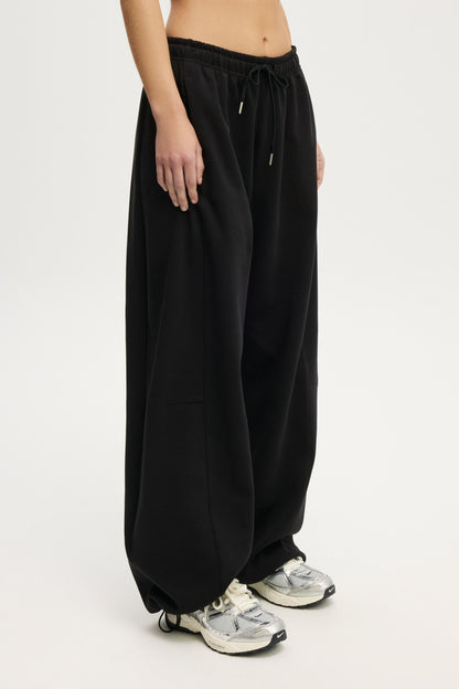 Summer Fleece Adjustable Hem Sweatpant