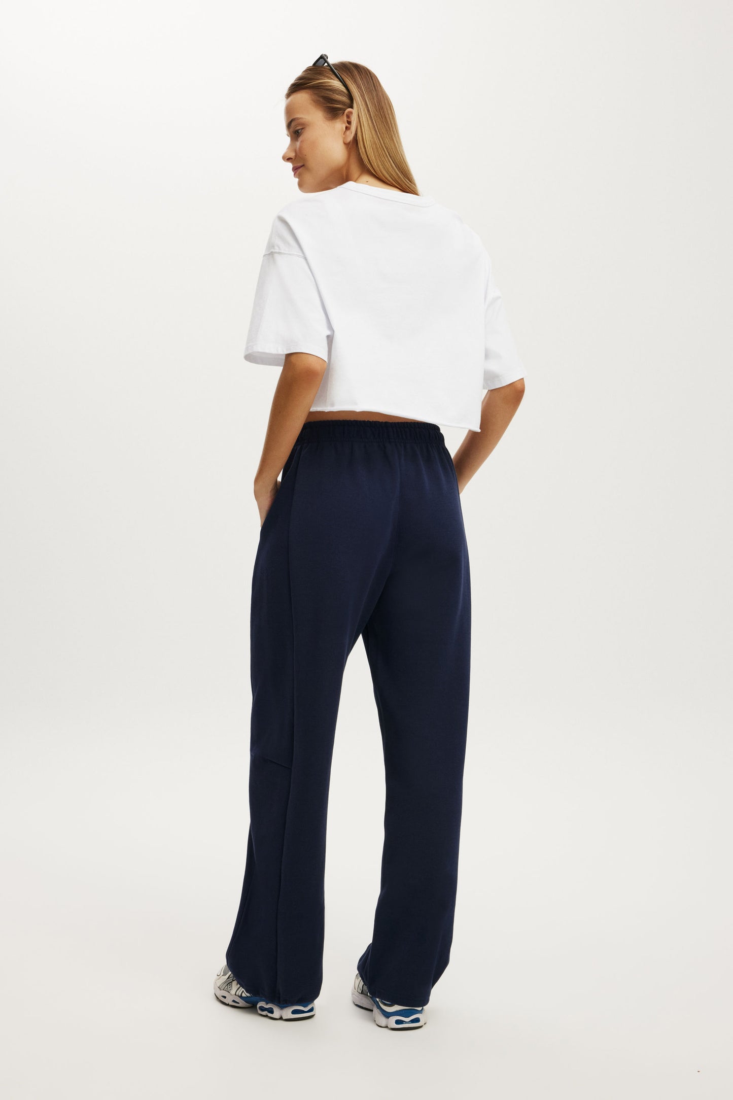 Summer Fleece Adjustable Hem Sweatpant