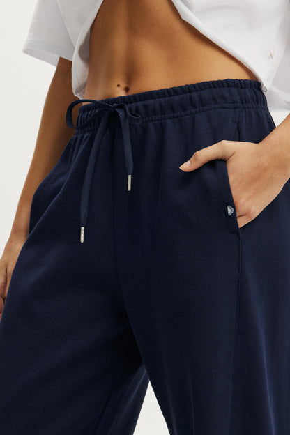 Summer Fleece Adjustable Hem Sweatpant