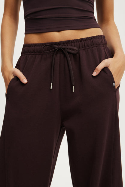 Summer Fleece Adjustable Hem Sweatpant