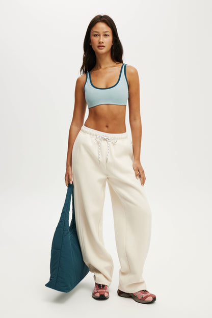 Plush Double Waistband Sweatpant