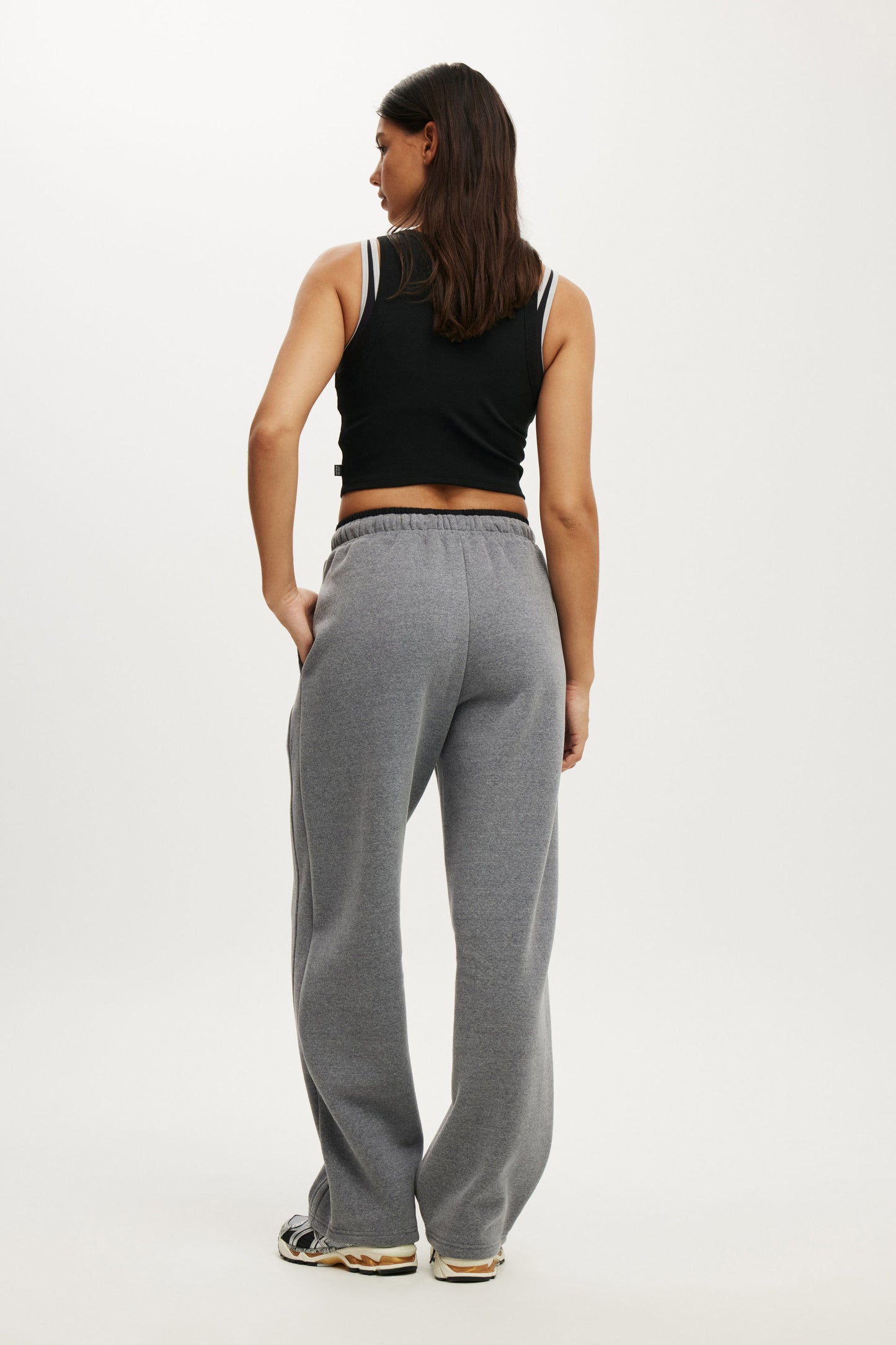 Plush Double Waistband Sweatpant