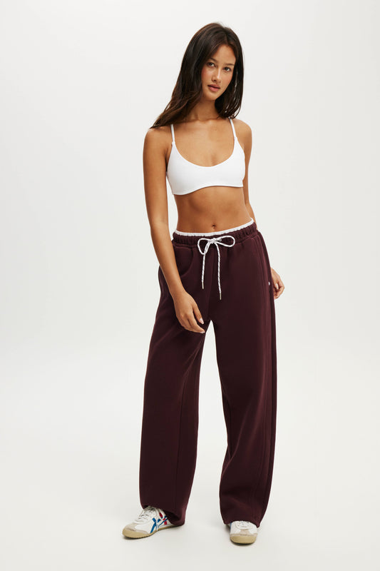 Plush Double Waistband Sweatpant