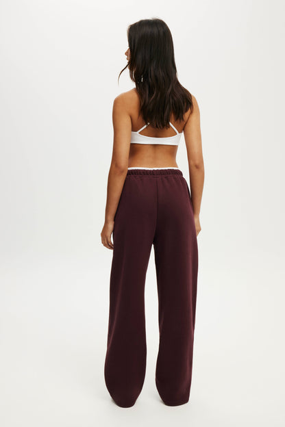 Plush Double Waistband Sweatpant