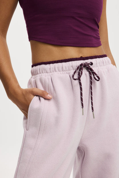Plush Double Waistband Sweatpant
