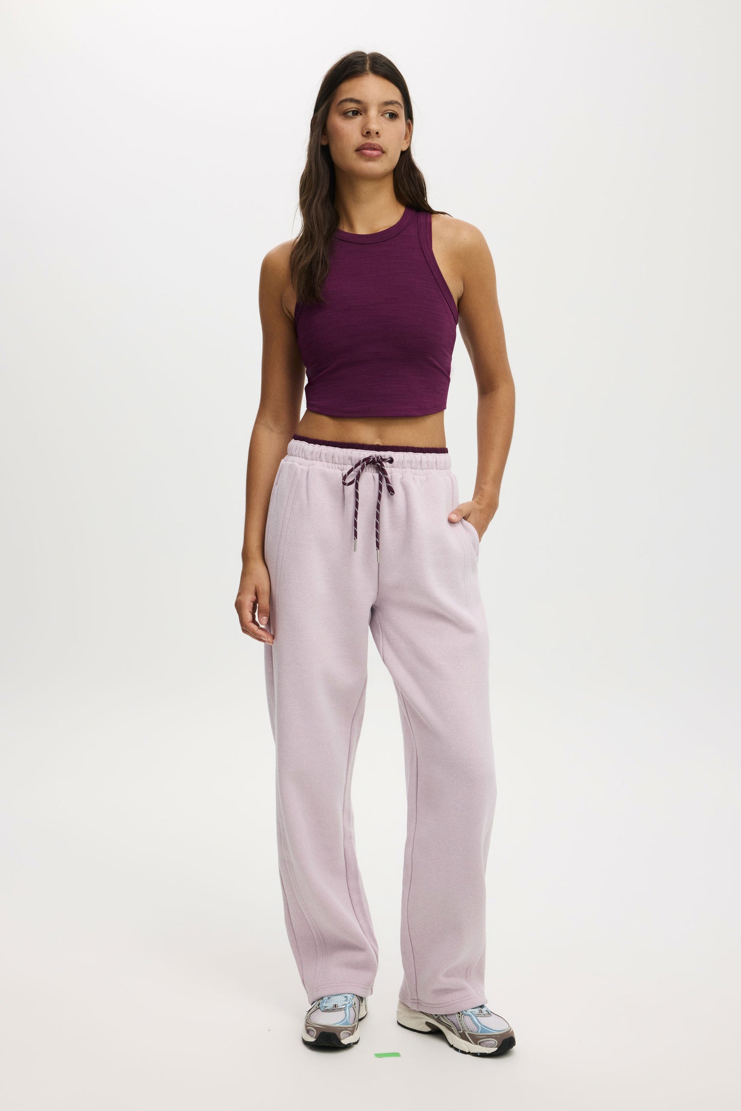 Plush Double Waistband Sweatpant