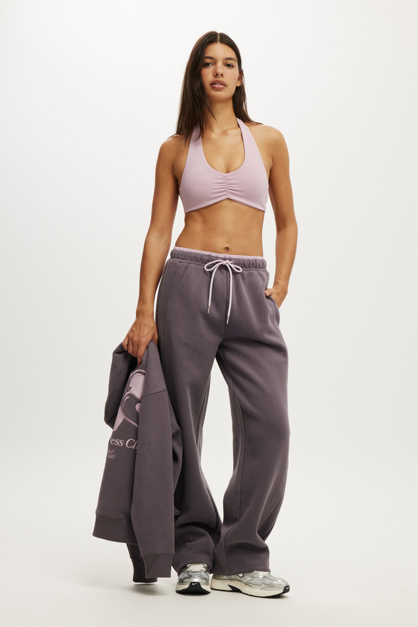 Plush Double Waistband Sweatpant