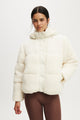 The Mother Puffer Sherpa Hood Jacket